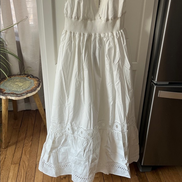 Cartolina Nantucket white cece maxi halter dress - NWT - Picture 4 of 7